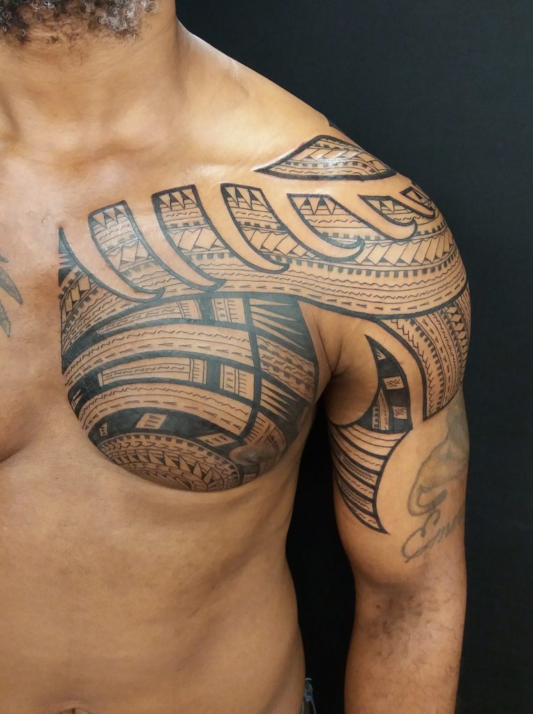 Custom freehand tatau by Juse1