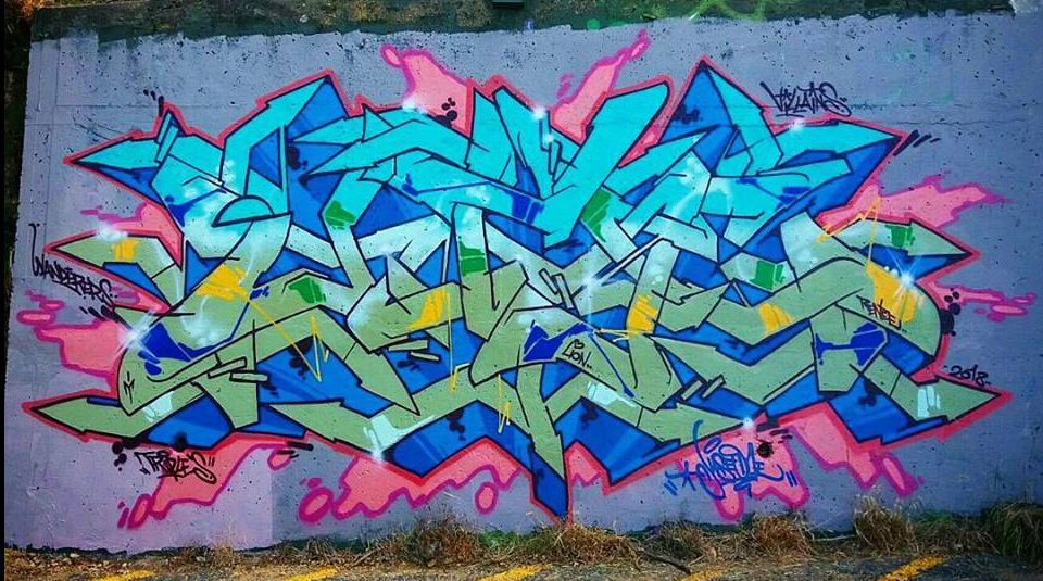 Semi wildstyle by Juse1, 2018