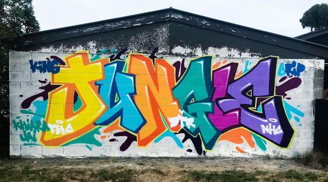 A Jungle tribute by Ikarus, Southshore, Christchurch, 2019. (Photo supplied by Ikarus)