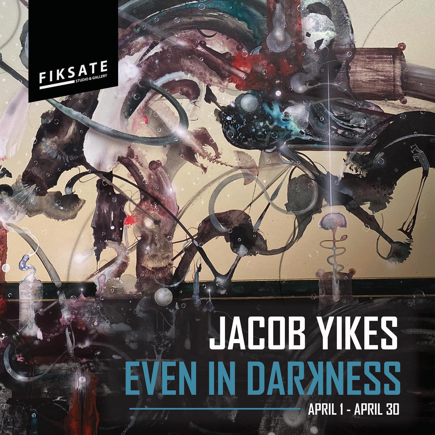 Jacob Yikes – Even in Darkness @ Fiksate Gallery – Watch This Space