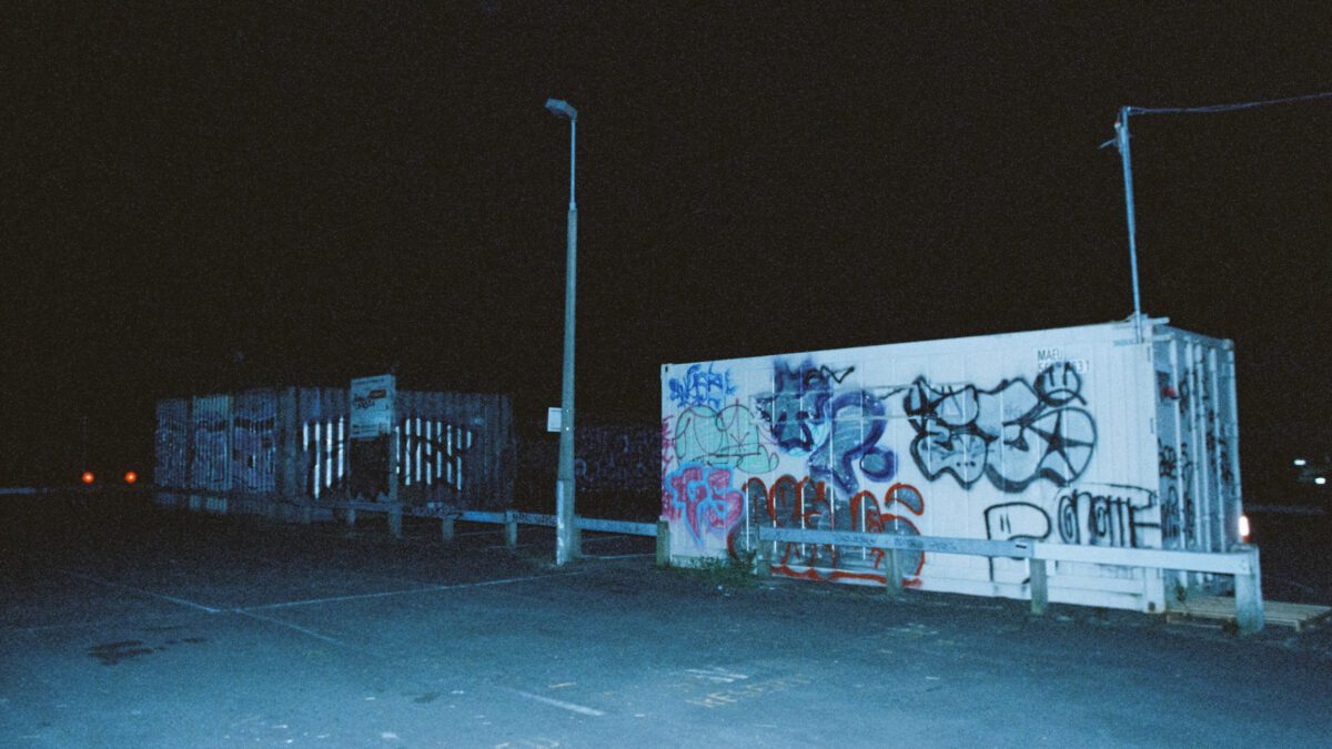 Dark – Graffiti of Ōtautahi No. 1 – by Mitchell Bolstridge